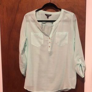 Teal blouse/tunic